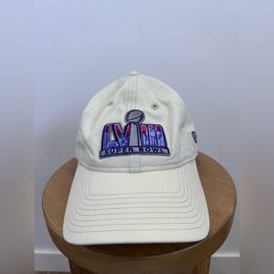 Super Bowl LVIII Cream Cap - Never Worn - OS Fits Most